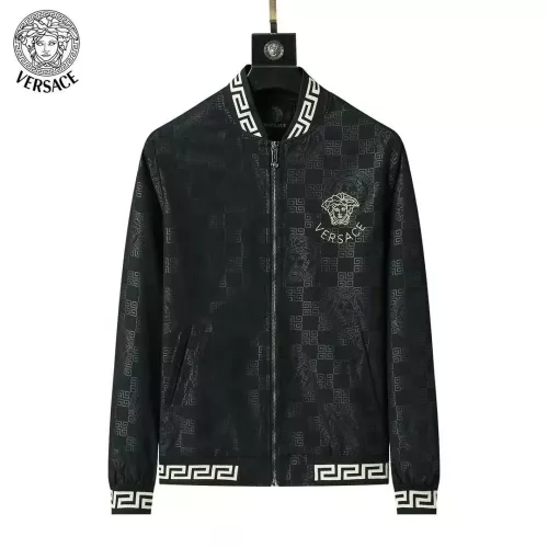 Wholesale Versace Jackets Long Sleeved For Men #1334030 $52.00 USD, Wholesale Quality Replica Versace Jackets