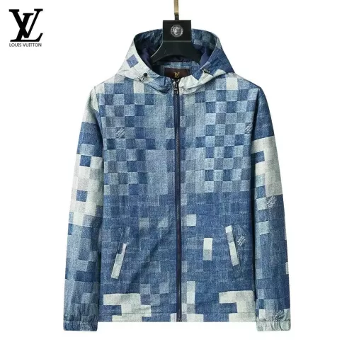 Wholesale Louis Vuitton LV Jackets Long Sleeved For Men #1334036 $52.00 USD, Wholesale Quality Replica Louis Vuitton LV Jackets