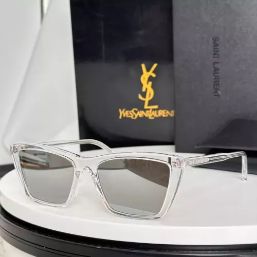 Wholesale Yves Saint Laurent YSL AAA Quality Sunglasses #1334048 $56.00 USD, Wholesale Quality Replica Yves Saint Laurent YSL AAA Quality Sunglasses