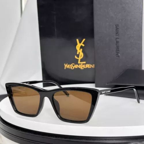 Wholesale Yves Saint Laurent YSL AAA Quality Sunglasses #1334052 $56.00 USD, Wholesale Quality Replica Yves Saint Laurent YSL AAA Quality Sunglasses