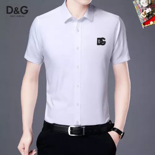 Wholesale Dolce &amp; Gabbana D&amp;G Shirts Short Sleeved For Unisex #1334132 $38.00 USD, Wholesale Quality Replica Dolce &amp; Gabbana D&amp;G Shirts