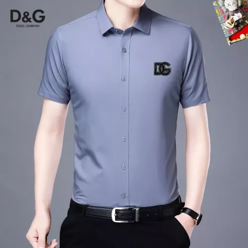 Wholesale Dolce &amp; Gabbana D&amp;G Shirts Short Sleeved For Unisex #1334133 $38.00 USD, Wholesale Quality Replica Dolce &amp; Gabbana D&amp;G Shirts