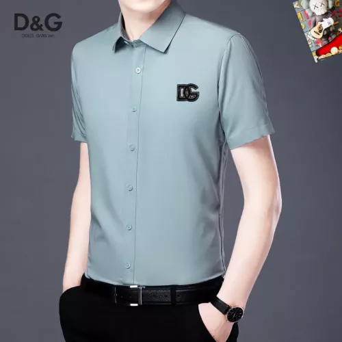 Wholesale Dolce &amp; Gabbana D&amp;G Shirts Short Sleeved For Unisex #1334134 $38.00 USD, Wholesale Quality Replica Dolce &amp; Gabbana D&amp;G Shirts