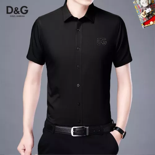 Wholesale Dolce &amp; Gabbana D&amp;G Shirts Short Sleeved For Unisex #1334136 $38.00 USD, Wholesale Quality Replica Dolce &amp; Gabbana D&amp;G Shirts