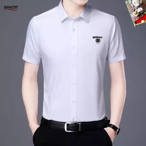 Wholesale Balenciaga Shirts Short Sleeved For Unisex #1334137 $38.00 USD, Wholesale Quality Replica Balenciaga Shirts
