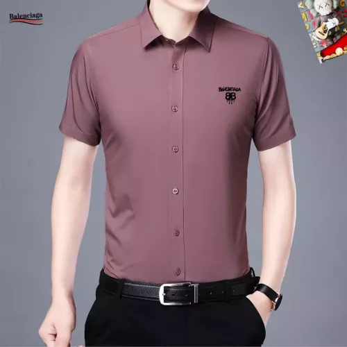Wholesale Balenciaga Shirts Short Sleeved For Unisex #1334140 $38.00 USD, Wholesale Quality Replica Balenciaga Shirts