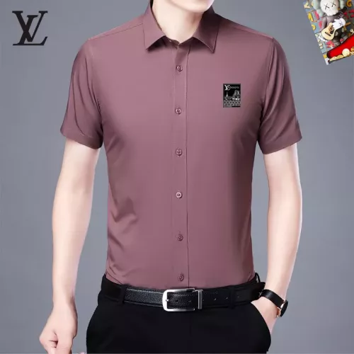 Wholesale Louis Vuitton LV Shirts Short Sleeved For Unisex #1334145 $38.00 USD, Wholesale Quality Replica Louis Vuitton LV Shirts