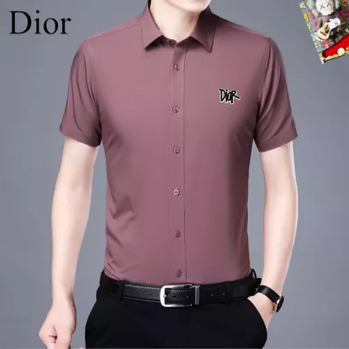 Wholesale Christian Dior Shirts Short Sleeved For Unisex #1334155 $38.00 USD, Wholesale Quality Replica Christian Dior Shirts