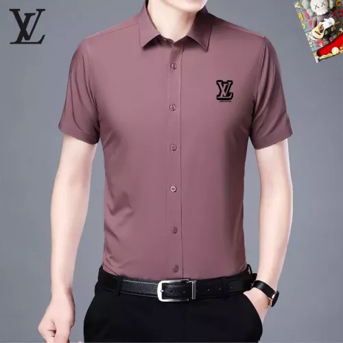 Wholesale Louis Vuitton LV Shirts Short Sleeved For Unisex #1334172 $38.00 USD, Wholesale Quality Replica Louis Vuitton LV Shirts