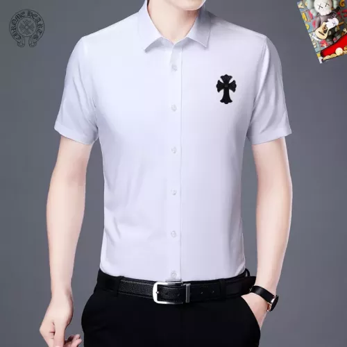 Wholesale Chrome Hearts Shirts Short Sleeved For Unisex #1334176 $38.00 USD, Wholesale Quality Replica Chrome Hearts Shirts