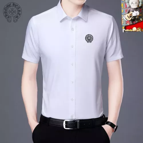 Wholesale Chrome Hearts Shirts Short Sleeved For Unisex #1334191 $38.00 USD, Wholesale Quality Replica Chrome Hearts Shirts