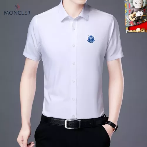 Wholesale Moncler Shirts Short Sleeved For Unisex #1334201 $38.00 USD, Wholesale Quality Replica Moncler Shirts