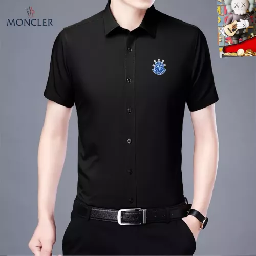Wholesale Moncler Shirts Short Sleeved For Unisex #1334202 $38.00 USD, Wholesale Quality Replica Moncler Shirts