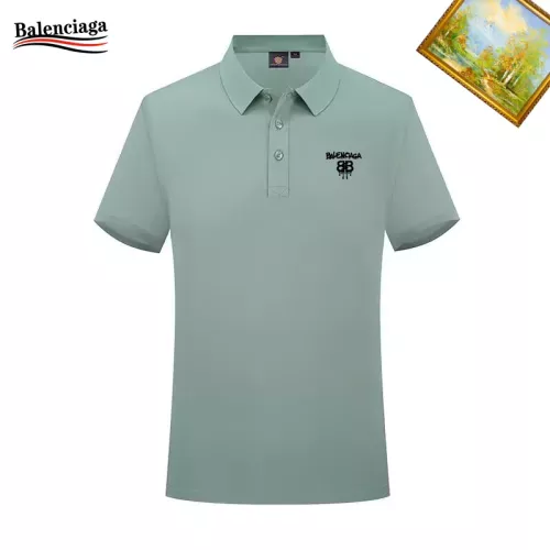 Wholesale Balenciaga T-Shirts Short Sleeved For Men #1334267 $29.00 USD, Wholesale Quality Replica Balenciaga T-Shirts