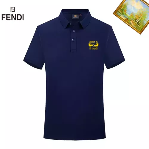 Wholesale Fendi T-Shirts Short Sleeved For Men #1334277 $29.00 USD, Wholesale Quality Replica Fendi T-Shirts