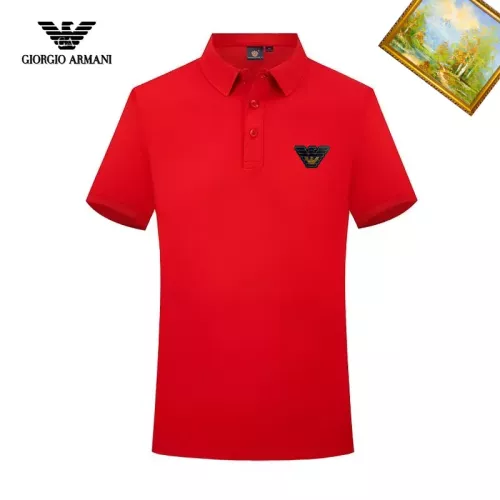 Wholesale Armani T-Shirts Short Sleeved For Men #1334308 $29.00 USD, Wholesale Quality Replica Armani T-Shirts