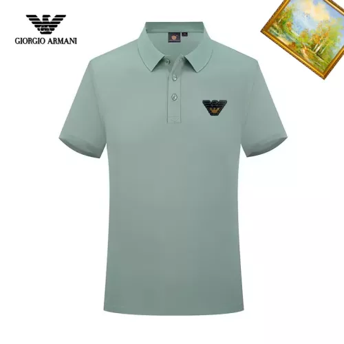 Wholesale Armani T-Shirts Short Sleeved For Men #1334309 $29.00 USD, Wholesale Quality Replica Armani T-Shirts
