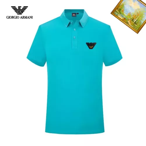 Wholesale Armani T-Shirts Short Sleeved For Men #1334310 $29.00 USD, Wholesale Quality Replica Armani T-Shirts