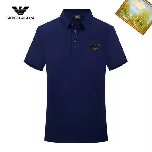 Wholesale Armani T-Shirts Short Sleeved For Men #1334313 $29.00 USD, Wholesale Quality Replica Armani T-Shirts