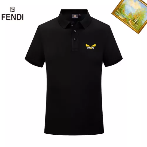 Wholesale Fendi T-Shirts Short Sleeved For Men #1334325 $29.00 USD, Wholesale Quality Replica Fendi T-Shirts