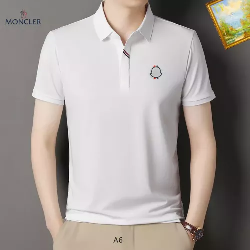 Wholesale Moncler T-Shirts Short Sleeved For Men #1334368 $34.00 USD, Wholesale Quality Replica Moncler T-Shirts