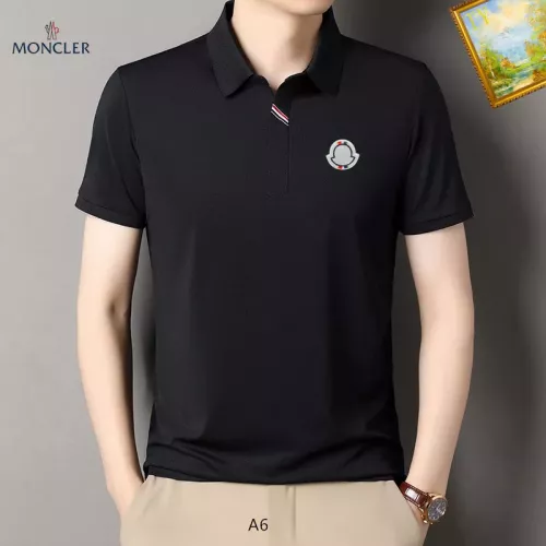 Wholesale Moncler T-Shirts Short Sleeved For Men #1334372 $34.00 USD, Wholesale Quality Replica Moncler T-Shirts