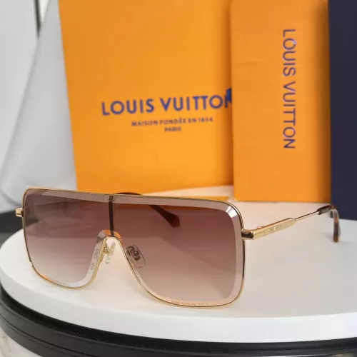 Wholesale Louis Vuitton AAA Quality Sunglasses #1334378 $64.00 USD, Wholesale Quality Replica Louis Vuitton AAA Quality Sunglasses