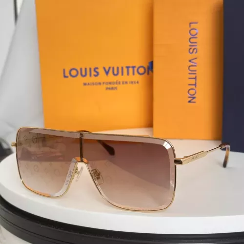 Wholesale Louis Vuitton AAA Quality Sunglasses #1334379 $64.00 USD, Wholesale Quality Replica Louis Vuitton AAA Quality Sunglasses