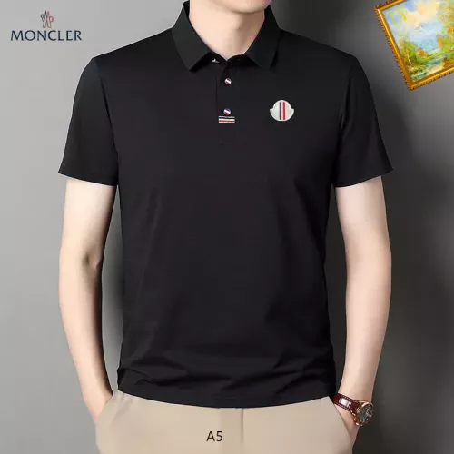 Wholesale Moncler T-Shirts Short Sleeved For Men #1334385 $34.00 USD, Wholesale Quality Replica Moncler T-Shirts