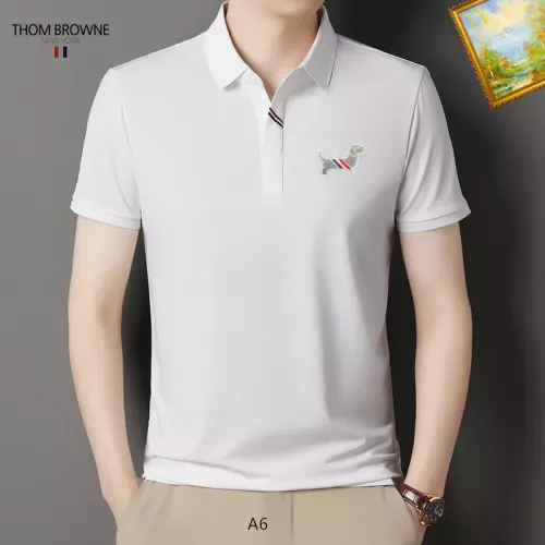 Wholesale Thom Browne TB T-Shirts Short Sleeved For Men #1334396 $34.00 USD, Wholesale Quality Replica Thom Browne TB T-Shirts