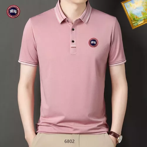 Wholesale Canada Goose T-Shirts Short Sleeved For Men #1334402 $34.00 USD, Wholesale Quality Replica Canada Goose T-Shirts