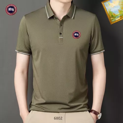 Wholesale Canada Goose T-Shirts Short Sleeved For Men #1334404 $34.00 USD, Wholesale Quality Replica Canada Goose T-Shirts