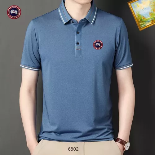 Wholesale Canada Goose T-Shirts Short Sleeved For Men #1334405 $34.00 USD, Wholesale Quality Replica Canada Goose T-Shirts