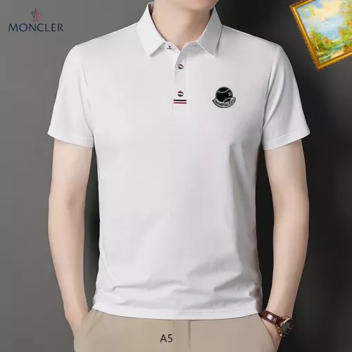 Wholesale Moncler T-Shirts Short Sleeved For Men #1334409 $34.00 USD, Wholesale Quality Replica Moncler T-Shirts