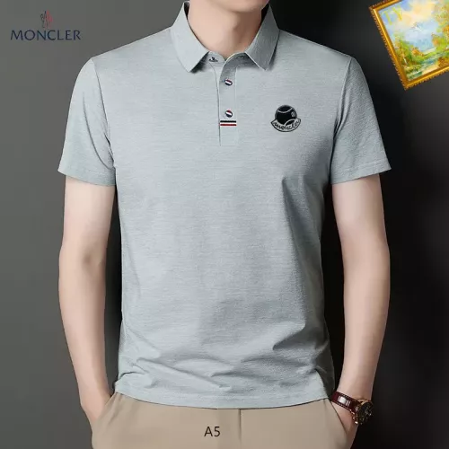 Wholesale Moncler T-Shirts Short Sleeved For Men #1334410 $34.00 USD, Wholesale Quality Replica Moncler T-Shirts