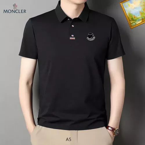 Wholesale Moncler T-Shirts Short Sleeved For Men #1334414 $34.00 USD, Wholesale Quality Replica Moncler T-Shirts
