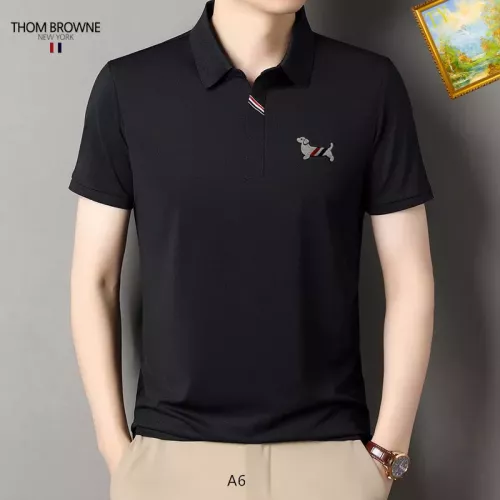 Wholesale Thom Browne TB T-Shirts Short Sleeved For Men #1334429 $34.00 USD, Wholesale Quality Replica Thom Browne TB T-Shirts