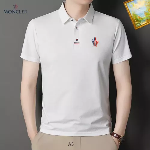 Wholesale Moncler T-Shirts Short Sleeved For Men #1334430 $34.00 USD, Wholesale Quality Replica Moncler T-Shirts