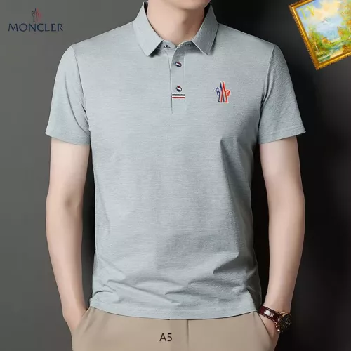 Wholesale Moncler T-Shirts Short Sleeved For Men #1334431 $34.00 USD, Wholesale Quality Replica Moncler T-Shirts