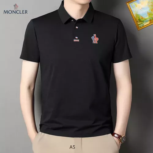 Wholesale Moncler T-Shirts Short Sleeved For Men #1334435 $34.00 USD, Wholesale Quality Replica Moncler T-Shirts