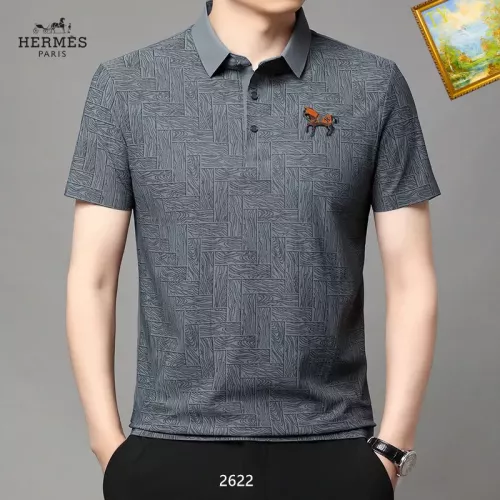 Wholesale Hermes T-Shirts Short Sleeved For Men #1334464 $34.00 USD, Wholesale Quality Replica Hermes T-Shirts