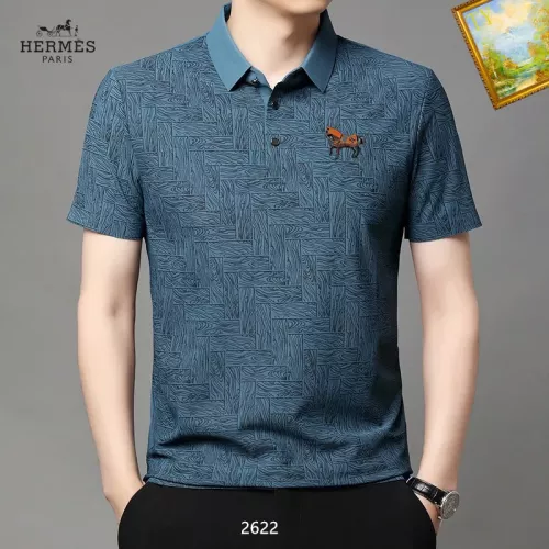 Wholesale Hermes T-Shirts Short Sleeved For Men #1334465 $34.00 USD, Wholesale Quality Replica Hermes T-Shirts