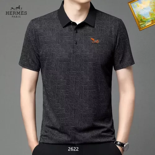 Wholesale Hermes T-Shirts Short Sleeved For Men #1334466 $34.00 USD, Wholesale Quality Replica Hermes T-Shirts