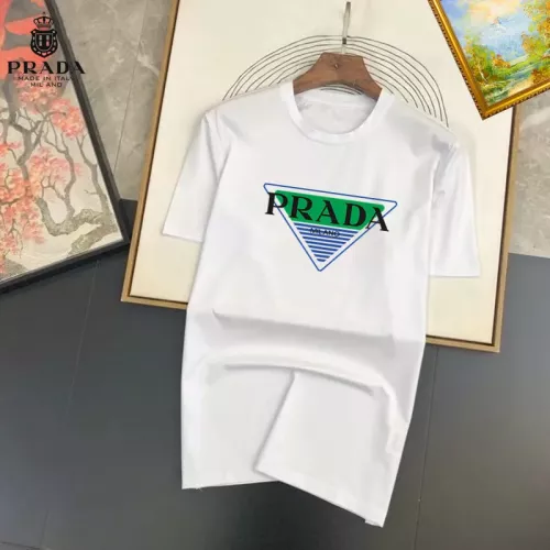 Wholesale Prada T-Shirts Short Sleeved For Unisex #1334495 $25.00 USD, Wholesale Quality Replica Prada T-Shirts