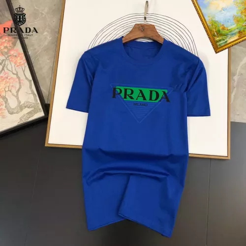 Wholesale Prada T-Shirts Short Sleeved For Unisex #1334499 $25.00 USD, Wholesale Quality Replica Prada T-Shirts