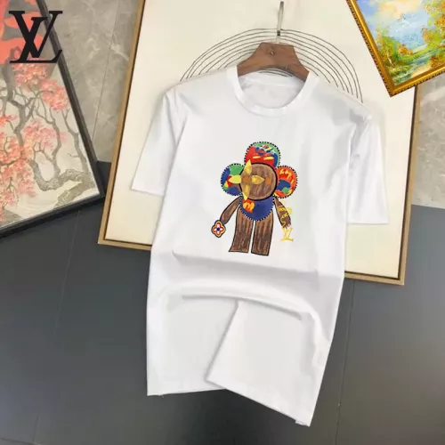 Wholesale Louis Vuitton LV T-Shirts Short Sleeved For Unisex #1334527 $25.00 USD, Wholesale Quality Replica Louis Vuitton LV T-Shirts