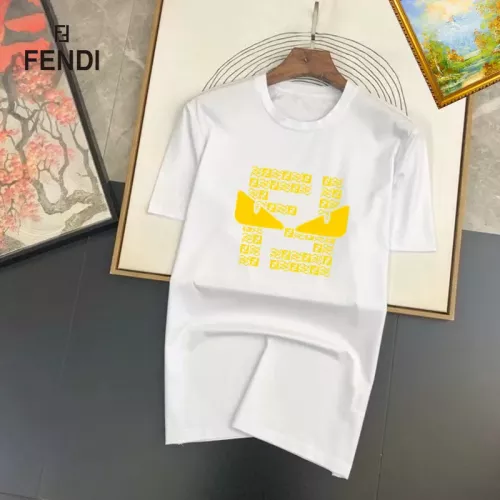 Wholesale Fendi T-Shirts Short Sleeved For Unisex #1334544 $25.00 USD, Wholesale Quality Replica Fendi T-Shirts