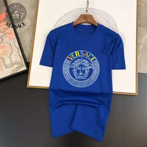 Wholesale Versace T-Shirts Short Sleeved For Unisex #1334563 $25.00 USD, Wholesale Quality Replica Versace T-Shirts