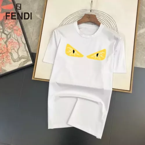 Wholesale Fendi T-Shirts Short Sleeved For Unisex #1334567 $25.00 USD, Wholesale Quality Replica Fendi T-Shirts