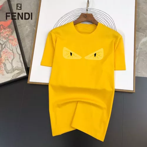 Wholesale Fendi T-Shirts Short Sleeved For Unisex #1334572 $25.00 USD, Wholesale Quality Replica Fendi T-Shirts